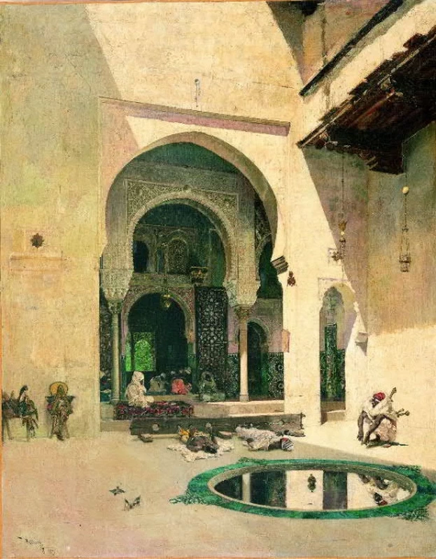 La Corte dell'Alhambra - Museo Fundacio Gala, Salvador Dalì